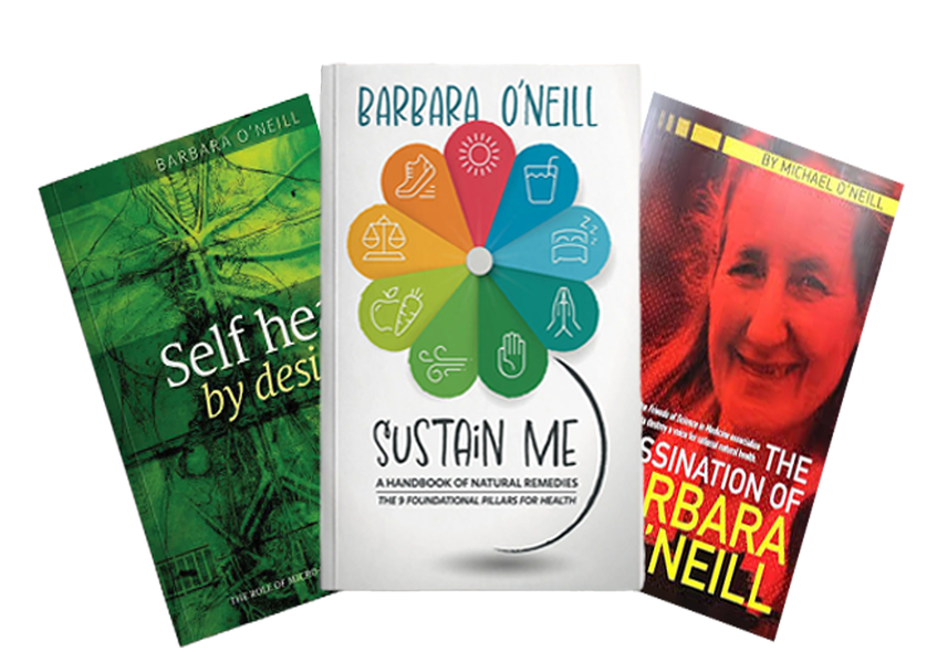 Books by and about Barbara O'Neill